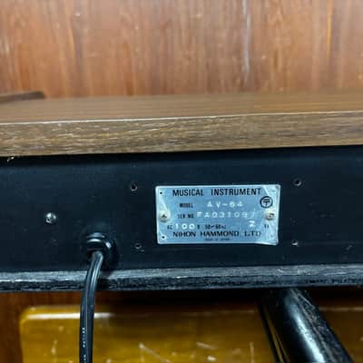 Hammond  Auto Vari 64 AV-64 Drum Rhythm Machine image 8
