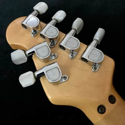 1997 Ernie Ball Music Man AXIS EX [EARLY Production MIJ Van Halen] Translucent GOLD Relic EVH D-Tuna image 14