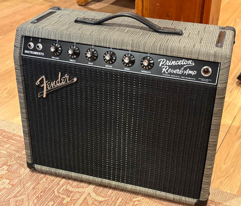 Fender Princeton Reverb FSR Limited Edition Chiliwich Charcoal EX+ ! image 1
