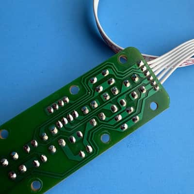 M-AUDIO KeyStation 61 MIDI Keyboard Part: Play Stop Button Switch Board PCB image 5