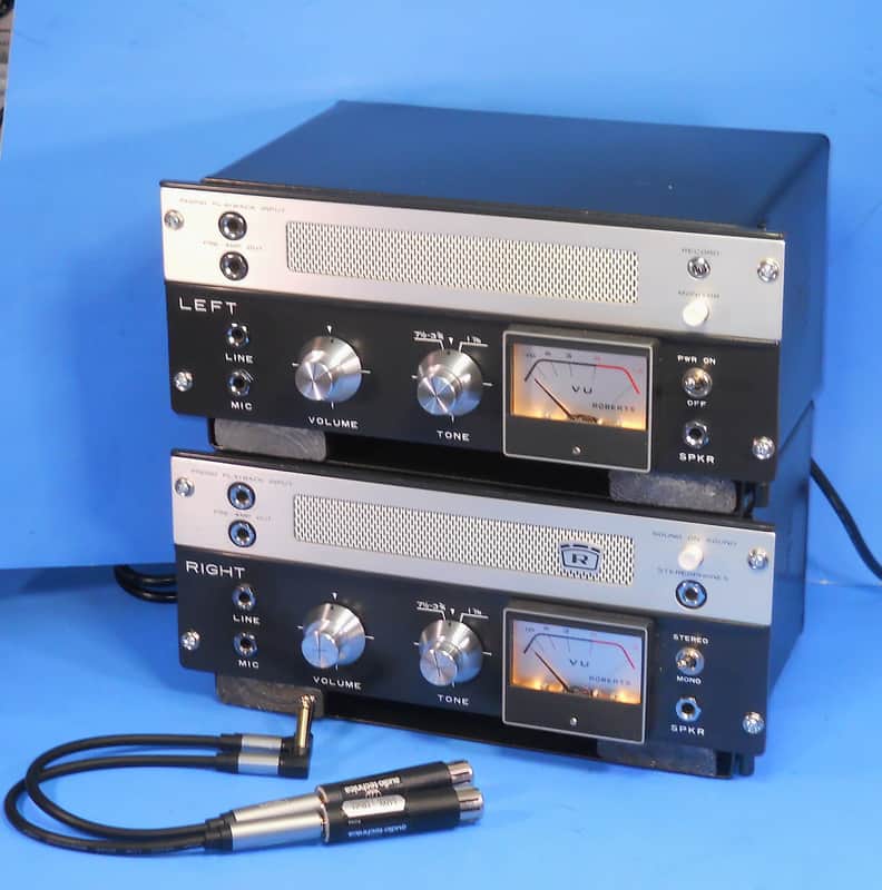 Available August 22...Next! - Matched Stereo Pair Kremer Kraft AKAI 2 M-8 Tube Mic Pre Tube Direct In Vint.Mic Trans & Custom Case image 1