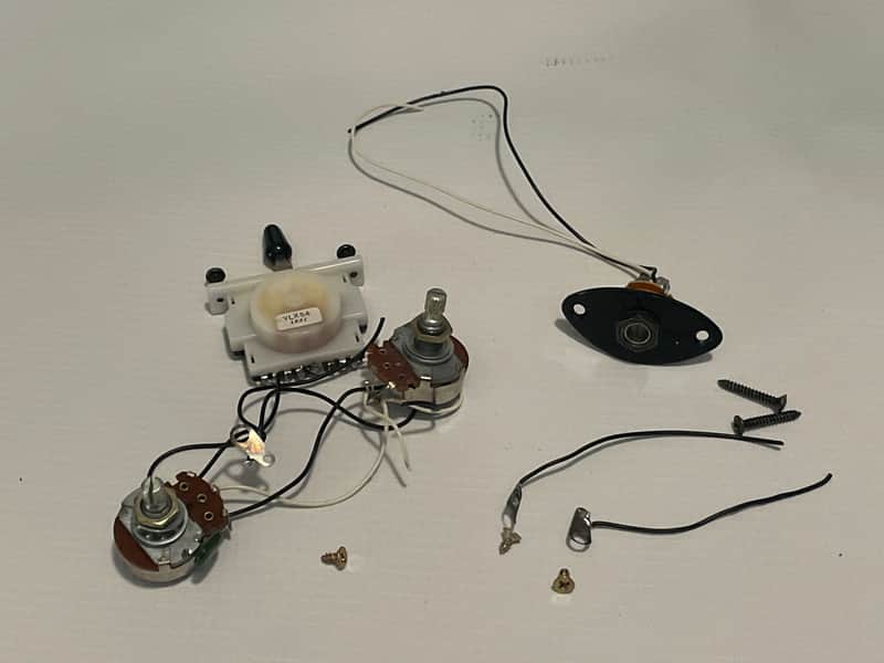 1990's Japan Jackson Professional Dinky Guitar Control Electronics Wiring Harness image 1