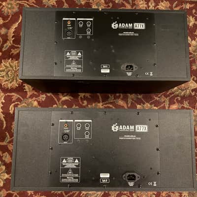 ADAM Audio A77X Active Monitors (Pair) 2010s - Black image 2