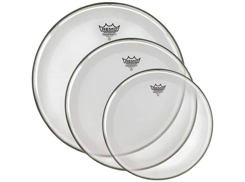 ProPack Drum Head Pack 10"/12"/14" Clear P4 - Open Box image 1