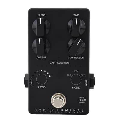 Darkglass Electronics Hyper Luminal Hybrid Compressor 2019 - Black image 1
