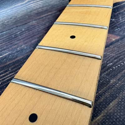 2016 Ibanez Prestige RG2570MZA Neck White Pearl Maple Fingerboard Made in Japan image 8