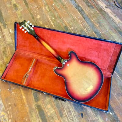 Mosrite Celebrity III c 1967 Sunburst original vintage USA 1966 Mosley image 7