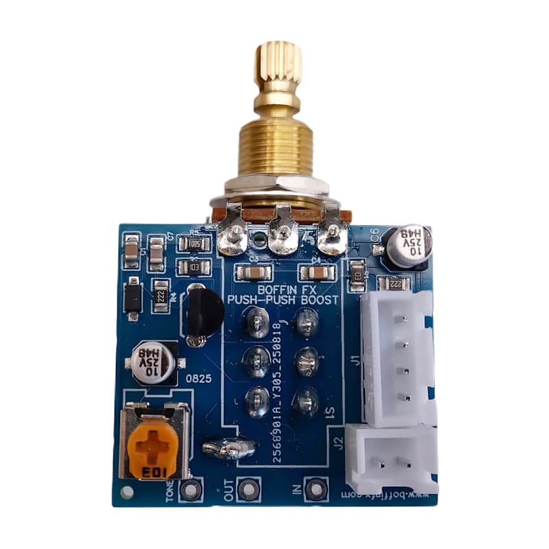 Boffin FX Push-Push Onboard Clean Boost Preamp 20dB 250K Strat & Single Coils image 1