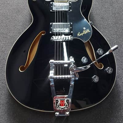 HAGSTROM Tremar Viking Deluxe, Black Gloss image 9
