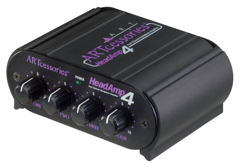 ART HeadAMP4 Eight Output Stereo Headphone Amplifier image 1