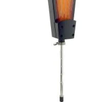 3/4 electric double bass with gigbag, violinburst