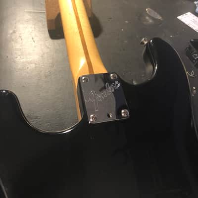 1987 USA Fender Stratocaster Standard Black image 11