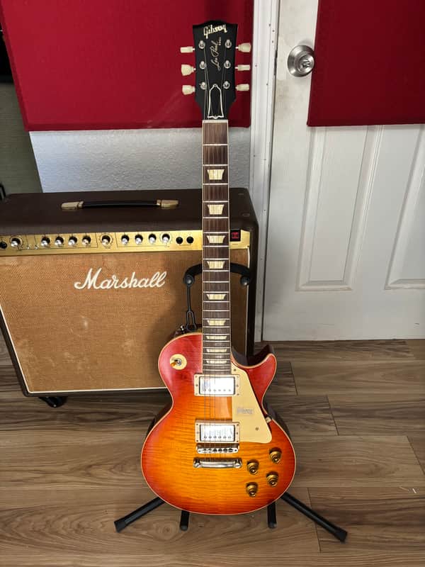 Gibson Custom Shop 60th Anniversary '59 Les Paul Standard Reissue with Indian Rosewood Fretboard 2019 - Sunrise Teaburst VOS *upgraded pickups image 1