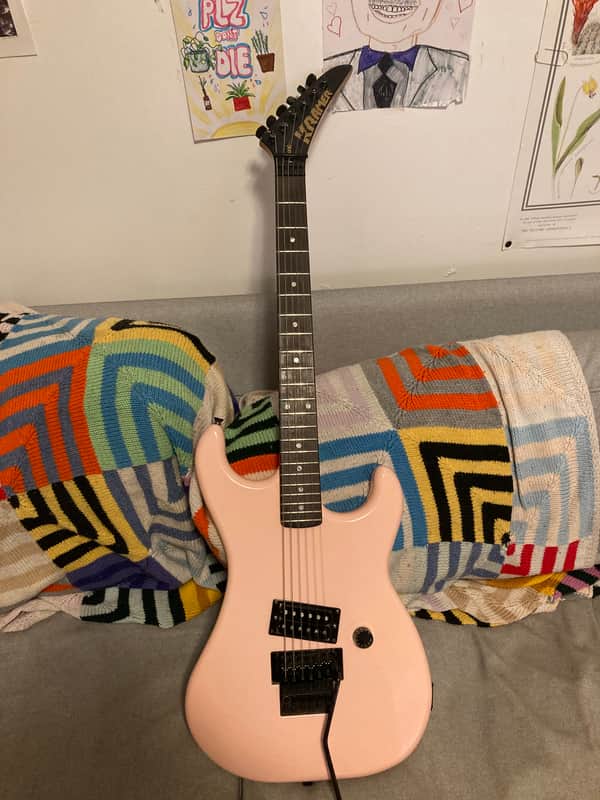 Kramer Focus 1000 (F-1000) 1987-1988 Pink image 1