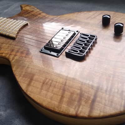 Three Son's Guitars Double Cut Drop Top 2020 Figured Walnut image 1
