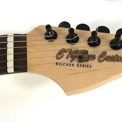 Custom, hot rodded, Walnut body, strat style guitar image 9