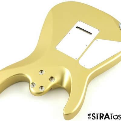 LOADED Charvel DK22 Pro Mod Dinky BODY Seymour Duncan SHR-1B SSL-6 Pharaohs Gold image 4