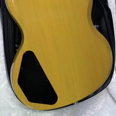 NEW ! Gibson SG Standard TV Yellow Finish - Original Gibson Leather Gig Bag - Authorized Dealer - Only 6.8 lbs - G07276 image 7