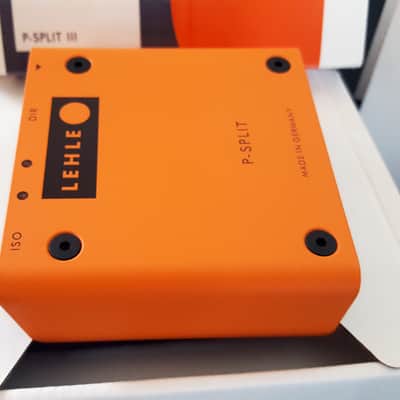 Lehle P-Split III Passive Splitter & DI Box 2019 - Present - Orange image 3