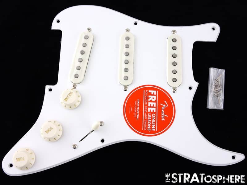 Fender Squier 50s Strat, LOADED PICKGUARD * Fender Designed Alnico image 1