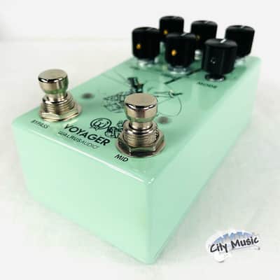 Used Walrus Audio Voyager MKII Preamp Overdrive Guitar Effects Pedal Seafoam ♫ image 3