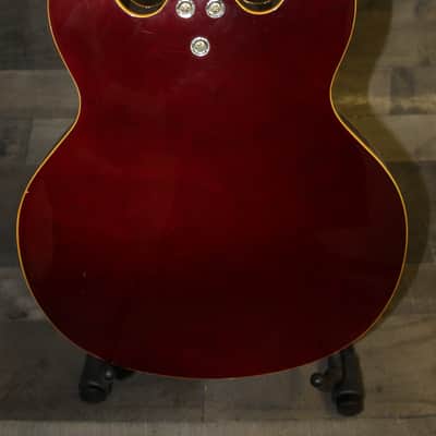 Mosrite Celebrity 12 String 1965 Trans Cherry Red/With Original Case image 8