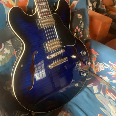Gibson ES-335 Block 2024 - Present - Ocean Burst image 3