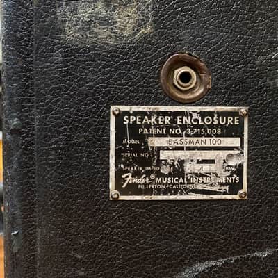 '70s Fender Bassman 4x12 Cabinet 4Ω image 5