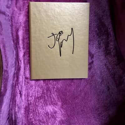 Gibson  Custom Shop Joe Perry Signed "Gold Rush" Les Paul  2019 Goldtop image 8