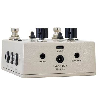Walrus Xero Polylooper Dual-Channel Stereo Looper Effects Pedal (cream) image 3