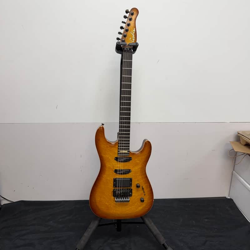 Vintage Godin Artisan ST-1 Electric Guitar Made in Canada 1990's Schaller Floyd Rose image 1