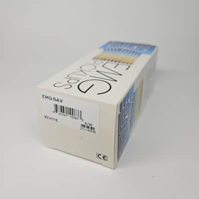EMG SAV Pickup Strat - White - NEW / Old Stock image 2