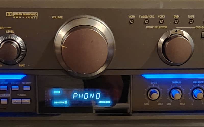 Technics Technics SA-AX6 AV Control Stereo Receiver 90s - Grey image 1