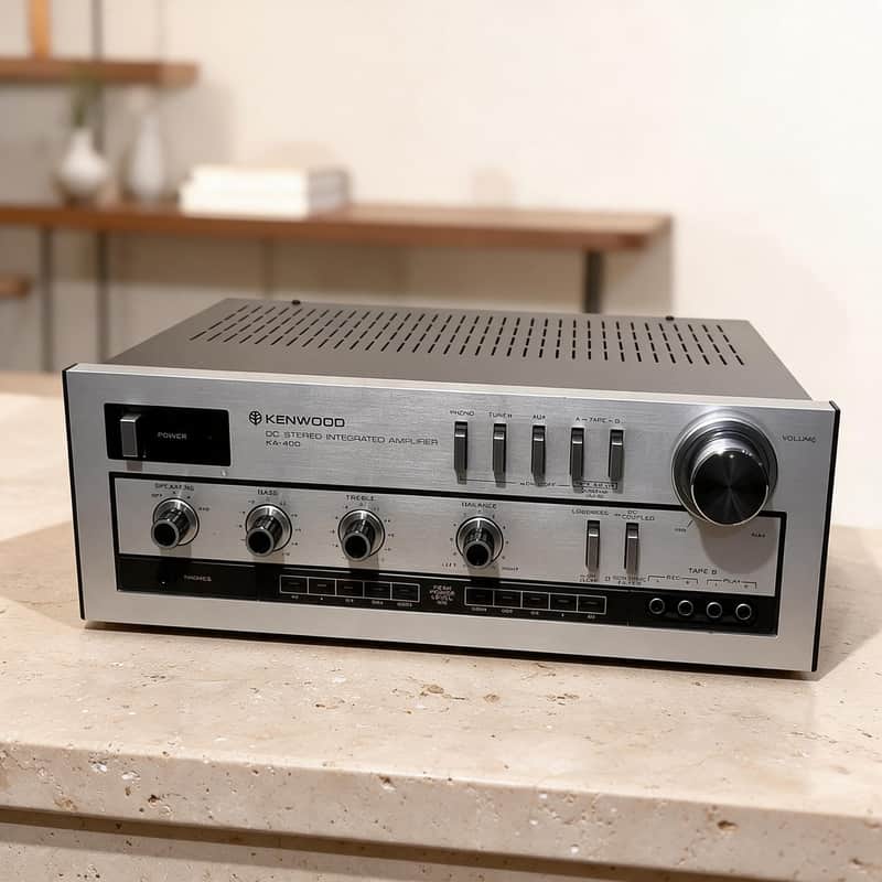 Kеnwoоd KA-400 Kenwood Rare Vintage Integrated Amplifier Stereo Hi-Fi Warranty