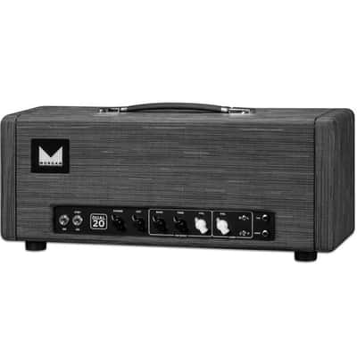 Morgan Amplification DUAL20 20-Watt 2-Ch Tube Amplifier Head - Twilight image 3