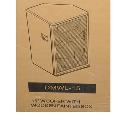 SONIC PRO AUDIO - DMWL-15 - 2-way Professional Speaker Wooden Painted Cabinet image 3