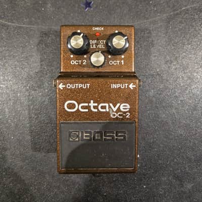 Boss OC-2 Octave (Black Label) 1989 - 1997 - Brown image 2