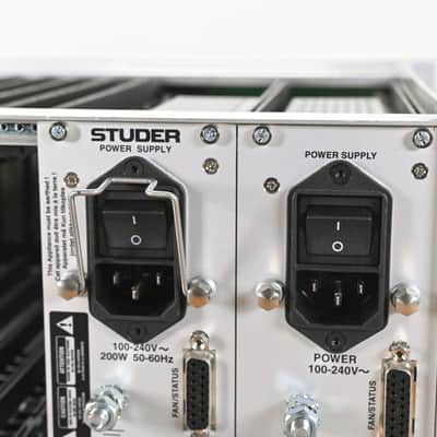 Studer D23m I/O System w/ A-Link HD Card, Fan Module, and Filter Module CG01BZR image 16