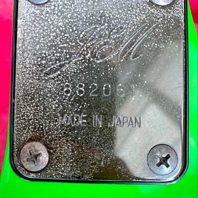 1988 Ibanez JEM777-LNG - Mint - #516 - Original 777 Loch Ness Green - Collector Example image 16