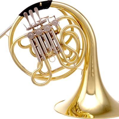 Stagg LV-HR4525 F/bb Double French Horn - Professional Instrument With String Mechanism image 2