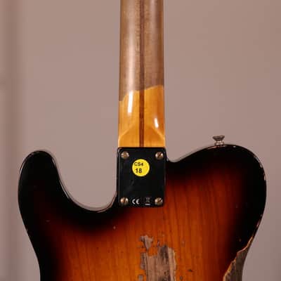 Fender Custom Shop Nocaster 1951 Heavy Relic - Maple Fingerboard, 2-Tone Sunburst image 13