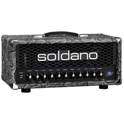 Soldano ASTRO-20 3-Channel 20-Watt Guitar Amp Head 2023 - Present - Snake Skin image 3