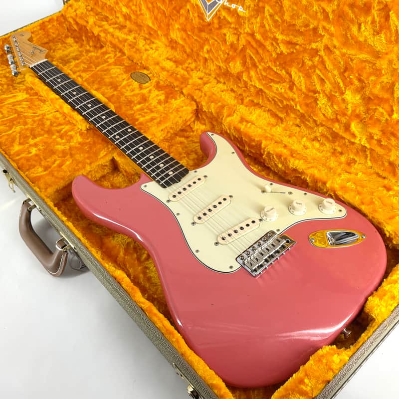 2020 Fender Custom Shop ’61 Stratocaster Journeyman Relic - Faded Fiesta Red image 1