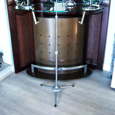 Vintage RARE 1950's Atlas CS-33 microphone floor stand MS10C MS12C MS11C CS42 CS32 Shure Electro Voice # 2 image 1
