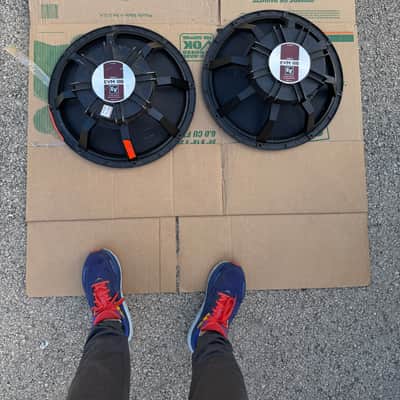 air Electro-Voice EVM-18B 18” Bass Speakers Woofers EV USA image 6
