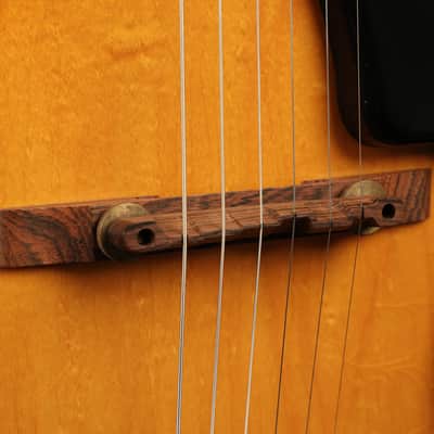 all original 1965 Gibson ES-120T Sunburst wide nut width image 6