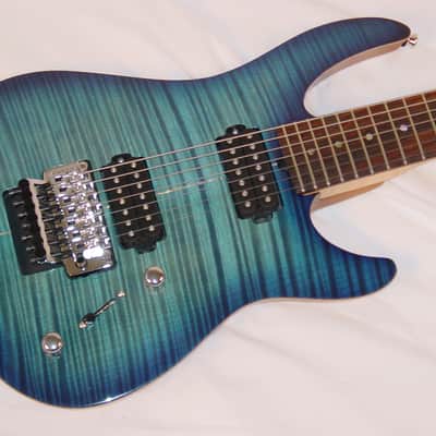 Brian Moore C-90-7 7 string USA Custom Shop Electric Guitar Chlorine-burst image 1