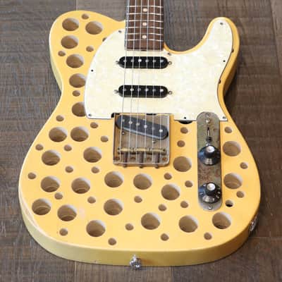 Lapdancer Holey Telecaster Butterscotch Blonde + Gig Bag (6906) image 2