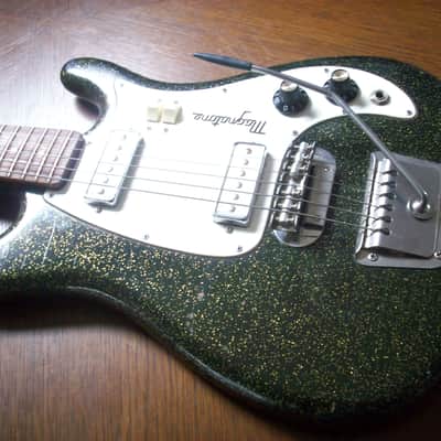 Magnatone Starstream X-5 Zephyr 1964 - 1966 - Black Sparkle image 2