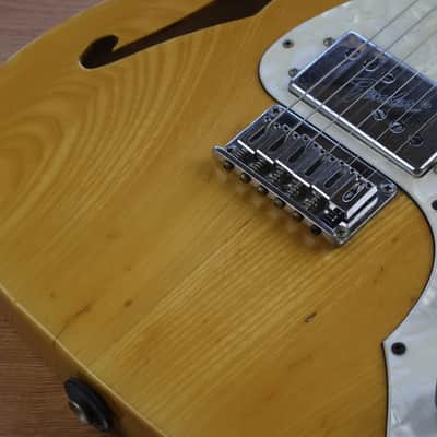 1993 Fender Japan TN72-75 Thinline Telecaster (Natural) image 4